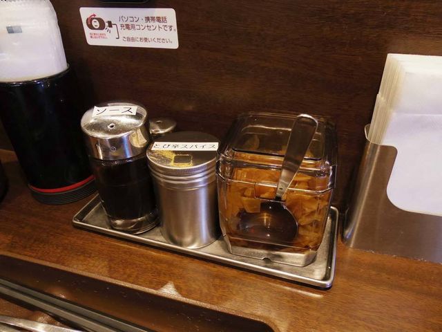 福神漬、とび辛スパイス_カレーハウスCOCO壱番屋メルクス柳井店