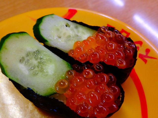 いくら_スシロー新潟小新店