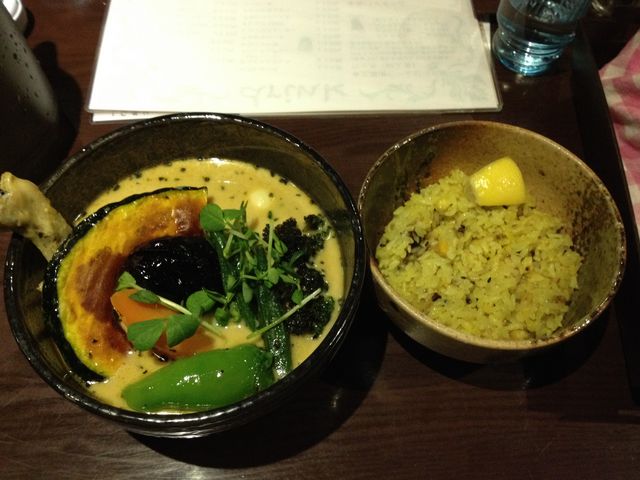 チキン野菜_スープカリー イエロー soup curry yellow