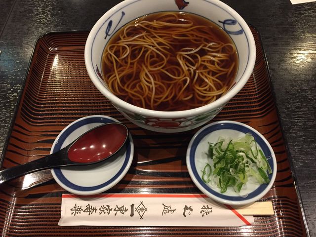 基本のかけ蕎麦_東家のれん会 東家 寿楽東急店
