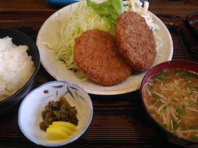 メンチカツ定食_たつの家