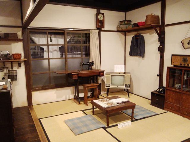 2階の展示_台東区立下町風俗資料館