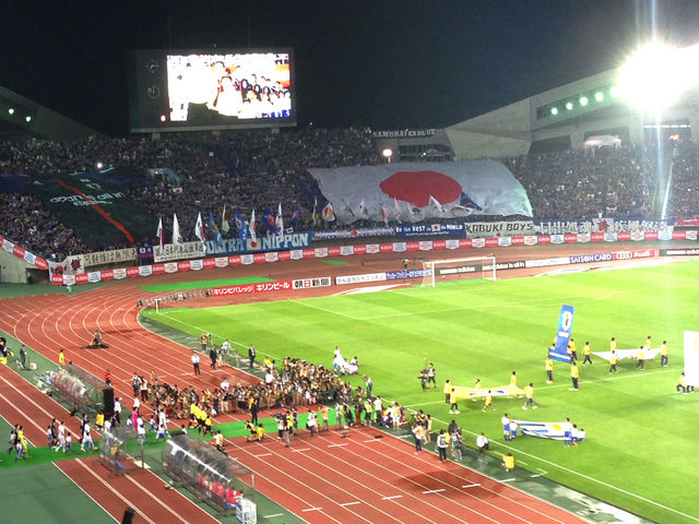 代表戦クラスの大きな試合には良いのかもしれません。_グランディ・21(宮城県総合運動公園)