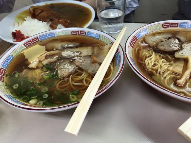 中華そばと皿めし_篠田屋