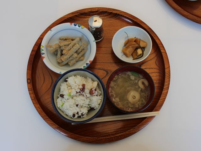 十勝おこわ定食_カンパーナ六花亭