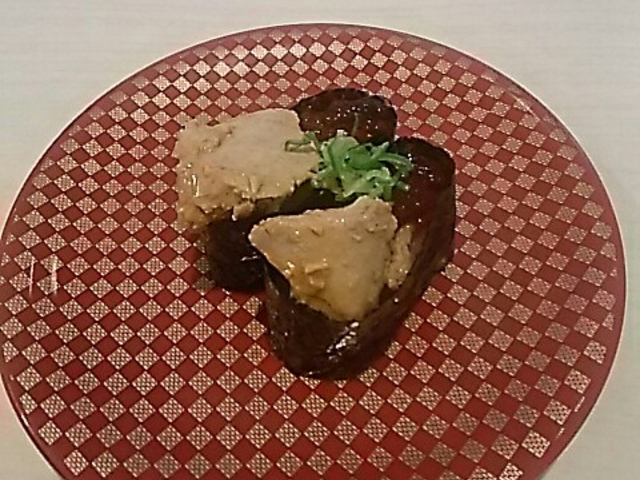 あん肝軍艦。_魚べい・つくば研究学園店