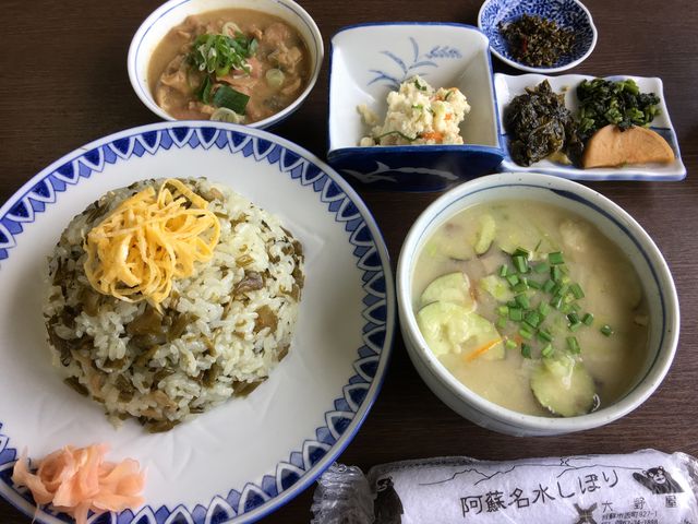 たかなめし定食_元祖たかなめし あそ路
