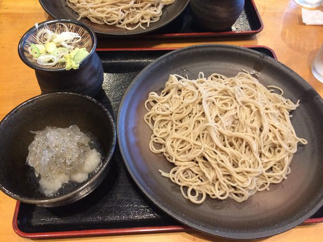 生シラスおろし蕎麦!
大根おろしと生シラスが絶妙_そばや 繁茂
