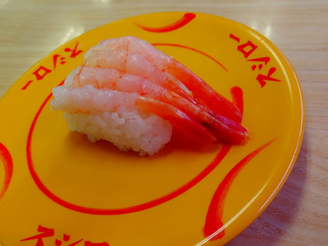 甘えび_スシロー 有明小松店