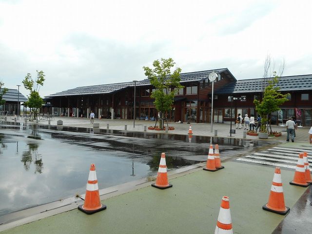 新しくてきれいな道の駅。品数も豊富です。_道の駅 あいづ 湯川・会津坂下