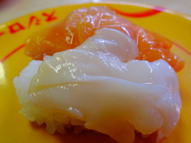 つぶ貝・赤貝_スシロー豊橋新栄店