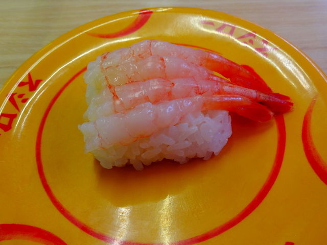 甘えび_スシロー 各務原那加店
