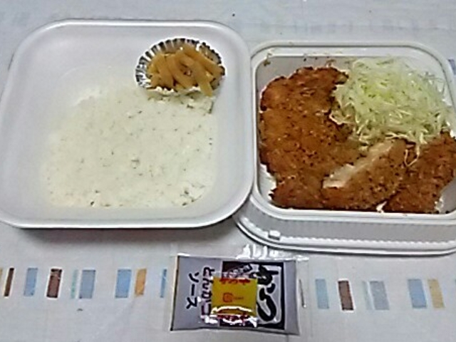 チキンカツ弁当_かつや 横浜上白根店