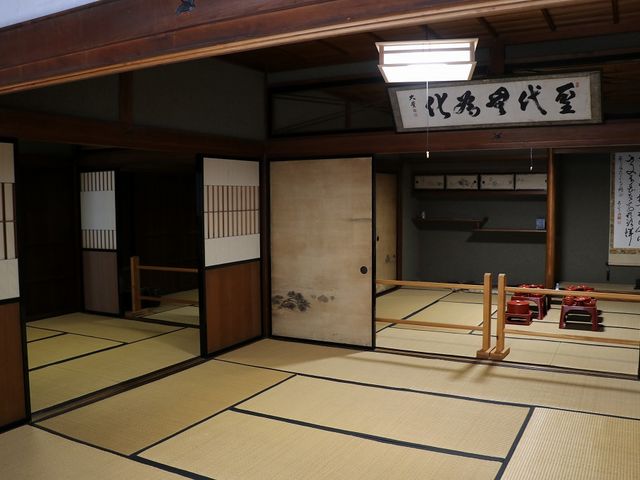 座敷の様子。_荒川家住宅