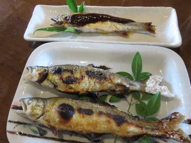 塩焼き&漁田_鮎川