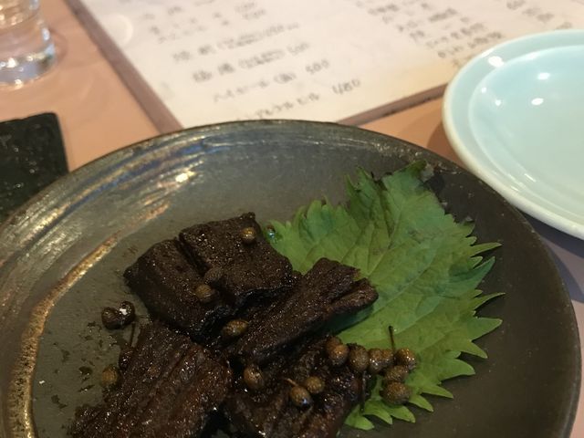 あなご山椒煮_古雅