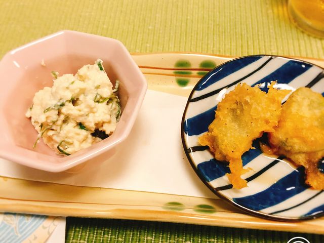 お通しも美味しい_ふくぎや