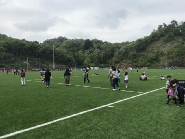 フィールドへ_いわきFCパーク