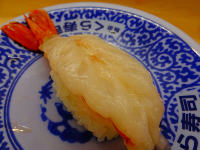 赤えび(一貫)_くら寿司 太宰府店