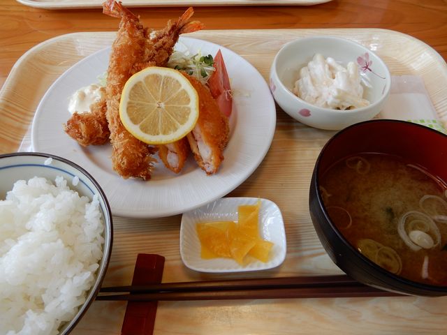 えびえび定食_道の駅 かみこあに