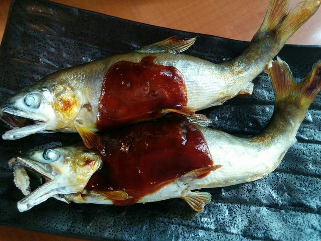 魚田。味噌の味が美味しい。_やな川