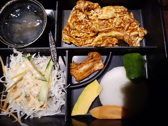 定食仕様です_京昌園 静岡瀬名川店