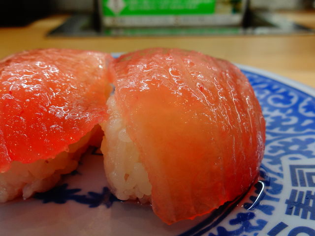 熟成びんちょう赤身_無添・くら寿司・高島平店
