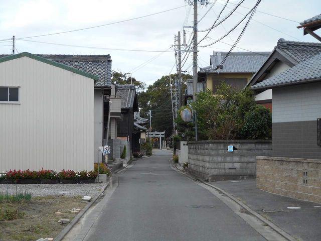 参道?_都波岐神社・奈加等神社