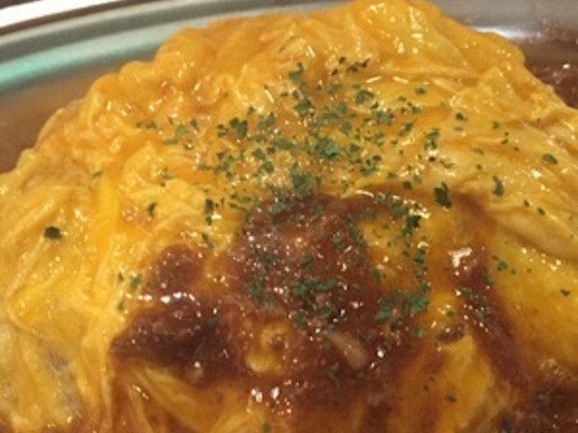 オムライスです。_ハヤシ屋・中野荘