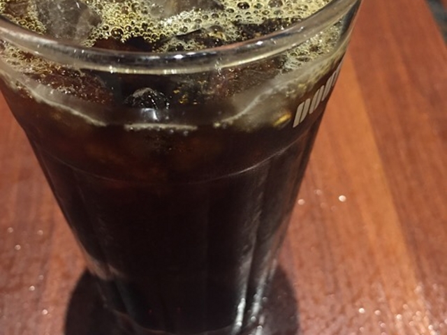 アイスコーヒーです。_ドトールコーヒーショップ桜新町店