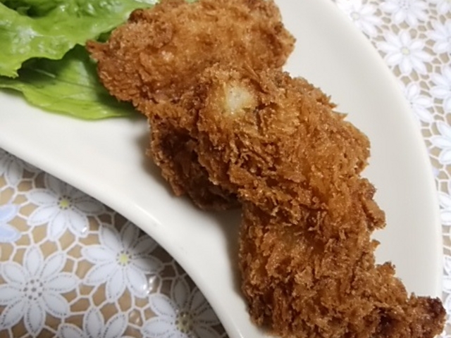 大粒です_とんかつ新宿さぼてんデリカ新静岡店