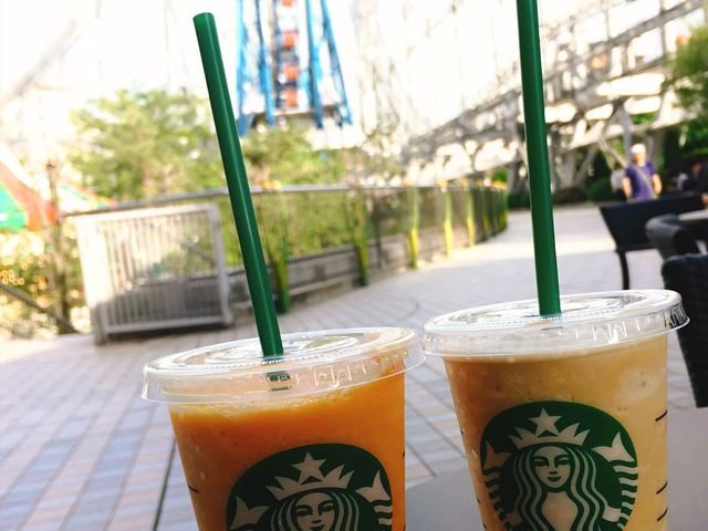 マンゴーフラペチーノだったかな?_スターバックスコーヒー 東京ドームシティ ラクーア店