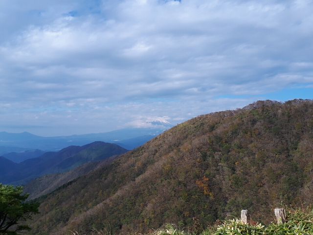 花立山荘からの富士山_花立山荘