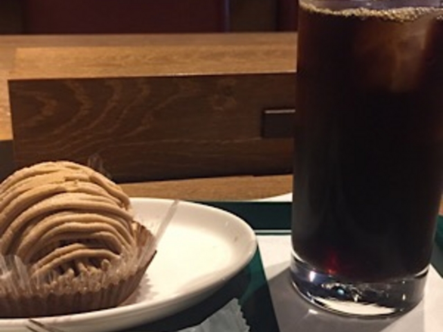 モンブランです。_PRONTO プロント 新宿御苑前店