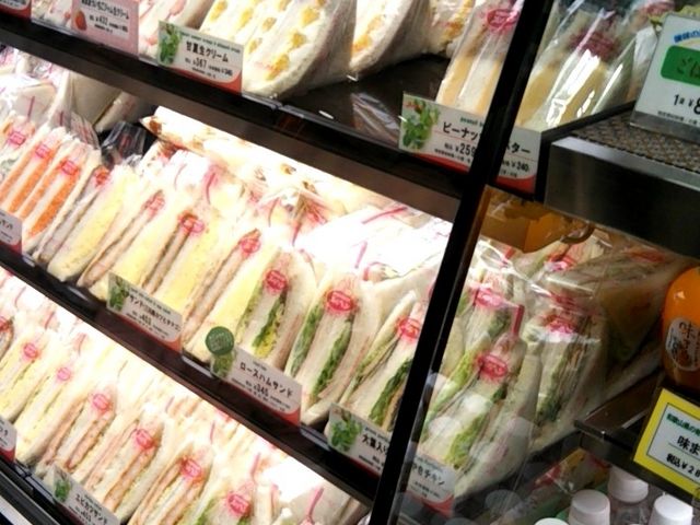 『バラエティ豊かなサンドイッチ』。_サンドイッチハウス メルヘン 大丸東京店