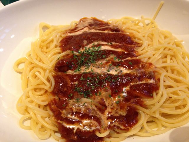 ミートソースパスタ_PRONTO 安土町