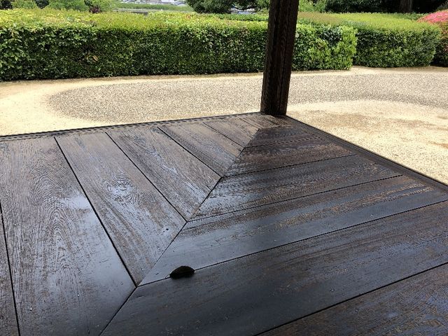 落ち葉も絵になる_慈光院