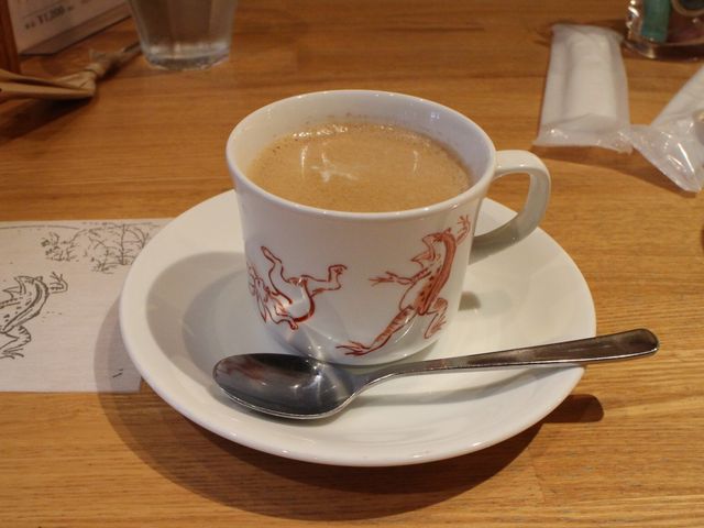 鳥獣戯画のデザイン_八ツ橋茶屋 清水坂店