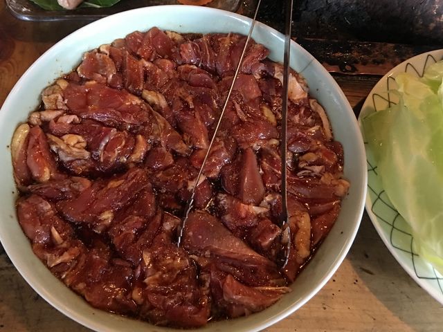 地鶏炭火焼(2人前)_炭焼地鶏の店 らくだ山