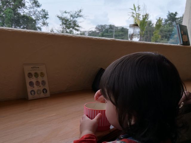 オシャレなひとときでした!_大仏プリン 本店プリンの森・カフェ