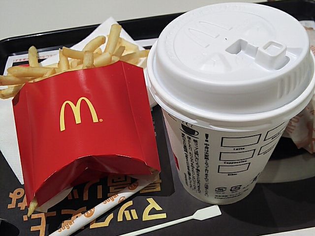 チキンフィレオセット_マクドナルド井の頭通り高井戸店