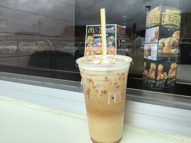 キャラメルラテ_マクドナルド400大田原店(McDonald’s)