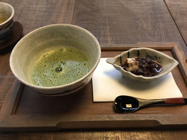 お抹茶とぜんざい_かりほ庵
