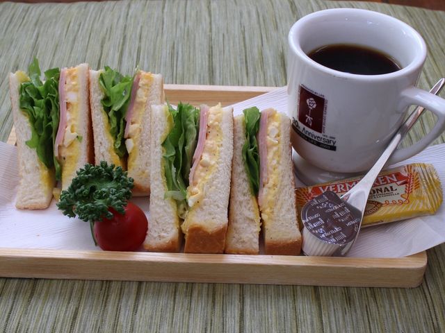 サンドイッチセット_珈琲の店 LIFE