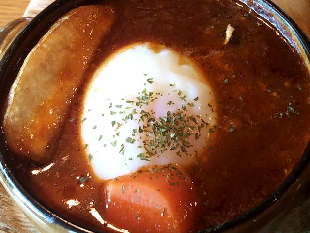 煮込ハンバーグ_梨果園とんかつ
