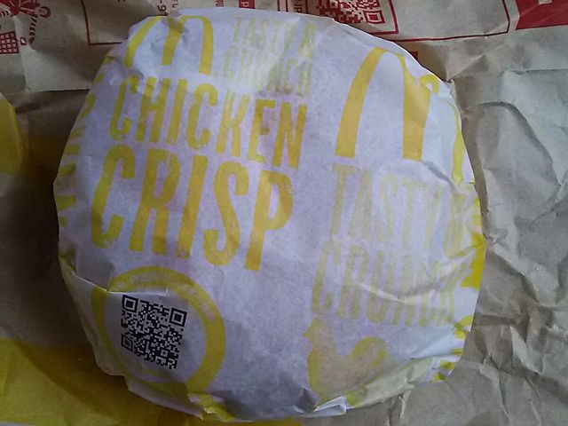 チキンクリスプ_マクドナルド宇都宮西川田店(McDonald’s)