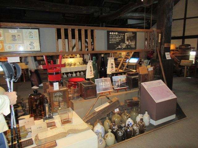 館内の展示物_國盛 酒の文化館
