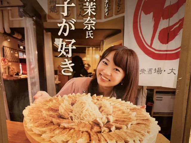 なんと餃子100個!_遠州男唄 濱松たんと 本店