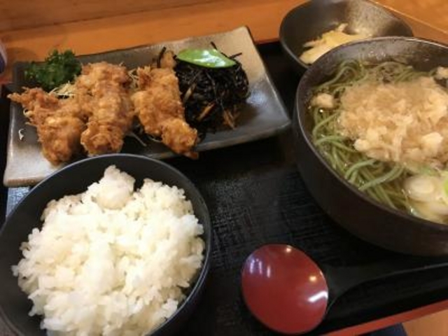 そば定食_藪善