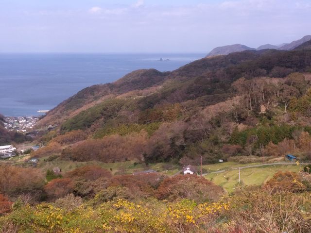 展望台から_石部の棚田 展望台